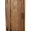 Oud teak houten toiletkastje