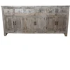 Oud Wit-Beige Dressoir uit India: Authentiek en Uniek