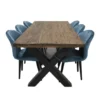 Railway mango hout eettafel