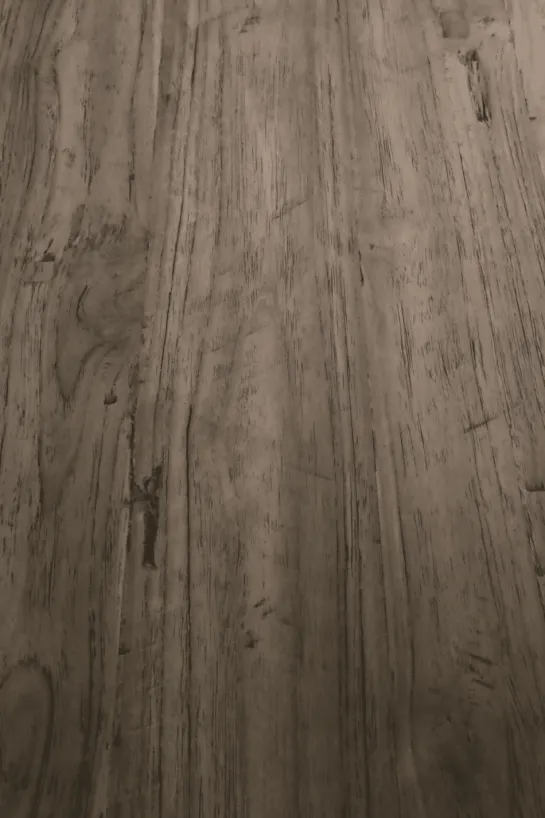 Ronde Massieve Teak Houten Eettafel 160 cm met Witte Kruispoot