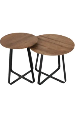 Ronde salontafel set