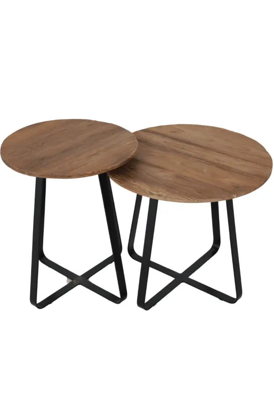 Ronde salontafel set