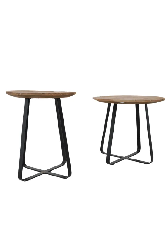 Ronde salontafel set