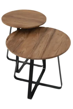 Ronde salontafel set