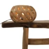 Ronde Teak Houten Tafellamp