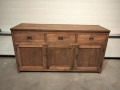Rustiek teak dressoir 80/100 en 120