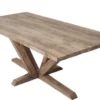 Ruwe stoere eettafel 220 cm
