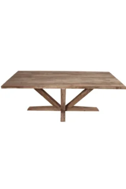 Ruwe stoere eettafel 220 cm