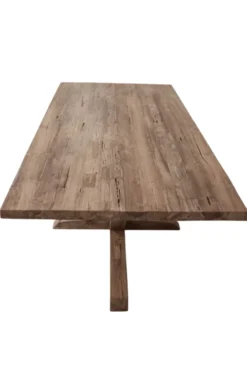 Ruwe stoere eettafel 220 cm