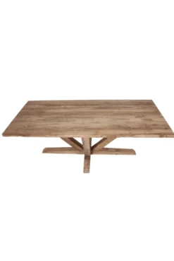 Ruwe stoere eettafel 220 cm