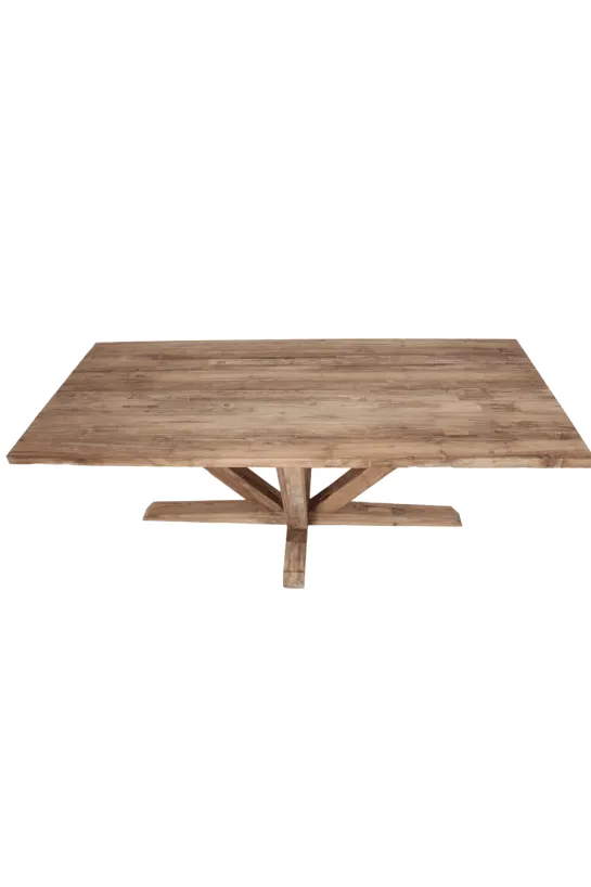 Ruwe stoere eettafel 220 cm