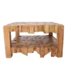 Salontafel met blokjes