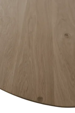 Scandinavisch organische vorm eiken eettafel 270 cm