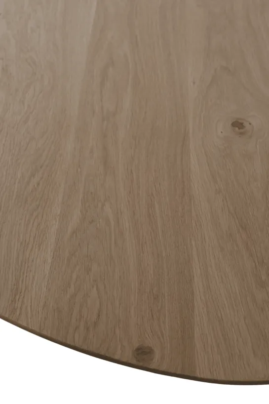 Scandinavisch organische vorm eiken eettafel 270 cm