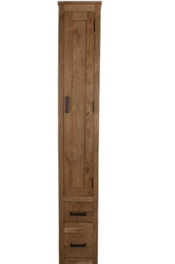 Smalle hoge badkamer kast