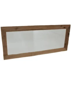 Spiegel gemaakt van grof teak 160cm