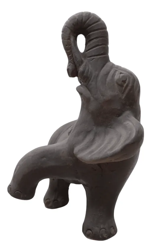 Stenen Tuinbeeld Olifant