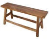 Suar houten bankje 100 cm