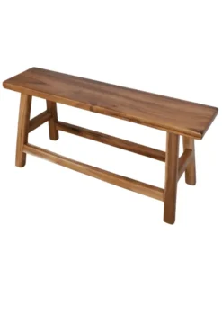 Suar houten bankje 100 cm
