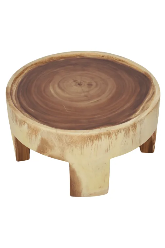 Suar Houten Salontafel – Boomstam Model