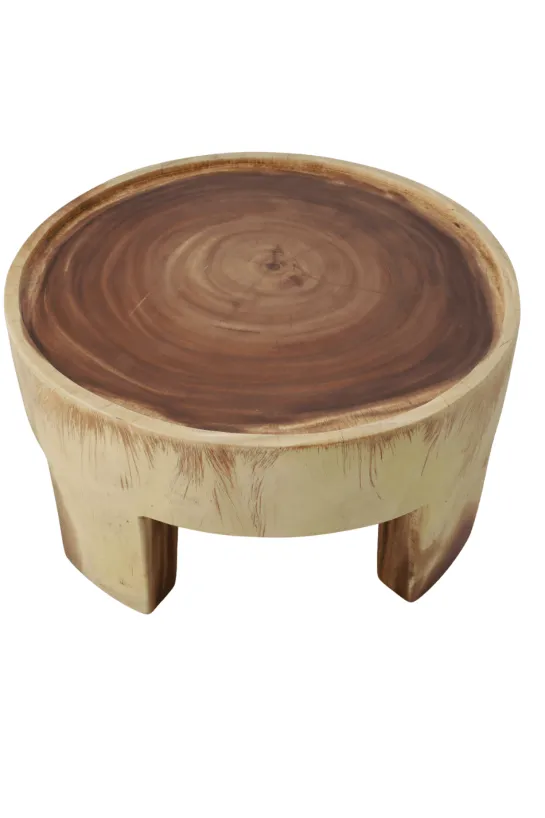 Suar Houten Salontafel – Boomstam Model