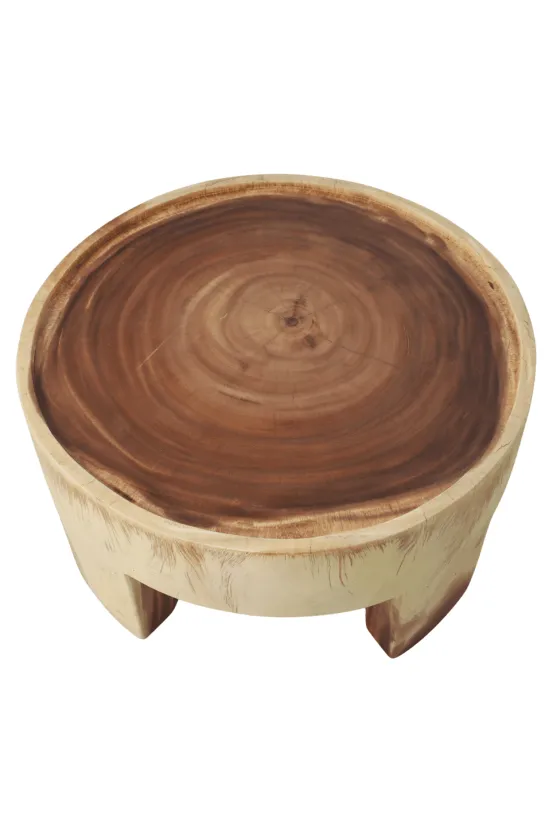 Suar Houten Salontafel – Boomstam Model