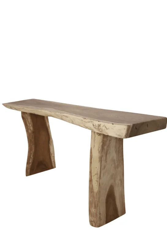 Suar houten sidetable 200cm