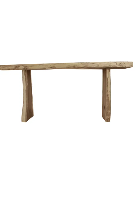 Suar houten sidetable 200cm