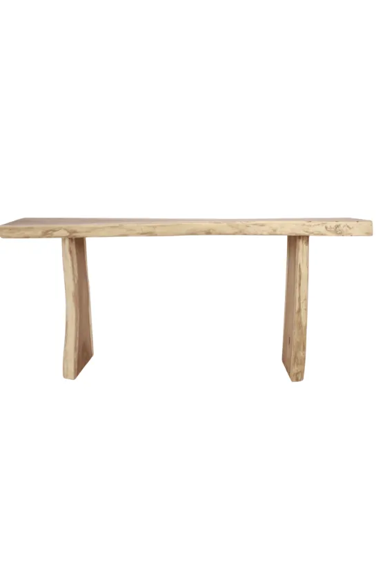Suar houten sidetable 200cm
