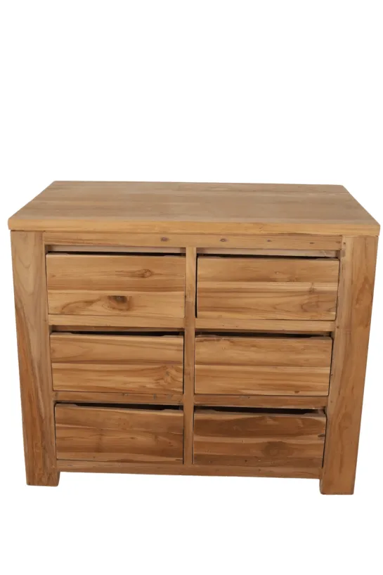 Teakhouten badkamermeubel met lade