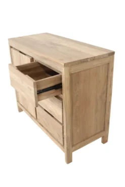 Teakhouten badkamer meubel minimalistisch