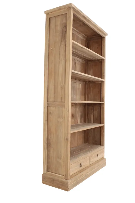 Teakhouten Boekenkast