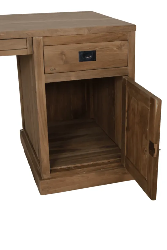 Teakhouten Bureau 160x70x80 cm