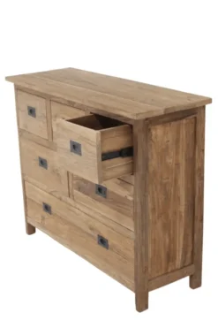 Teakhouten commode