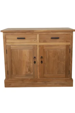 Teak houten dressoir 110 cm