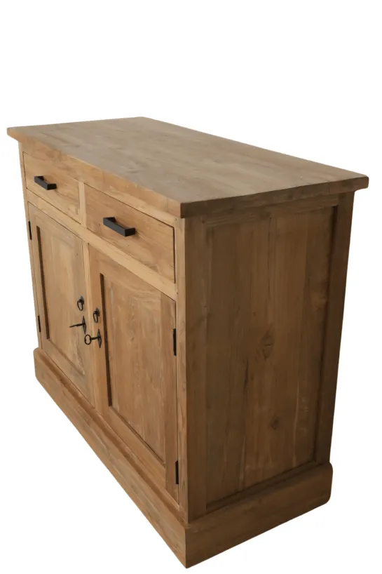 Teak houten dressoir 110 cm