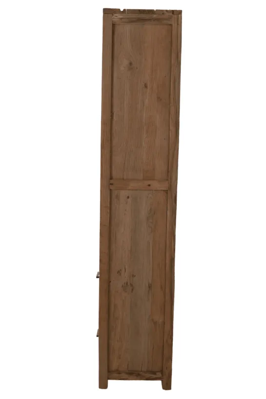 Teakhouten full wood kolomkast