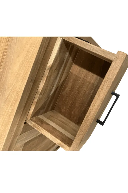 Teakhouten gangkastje