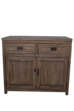 Teak houten klein dressoir 1 meter