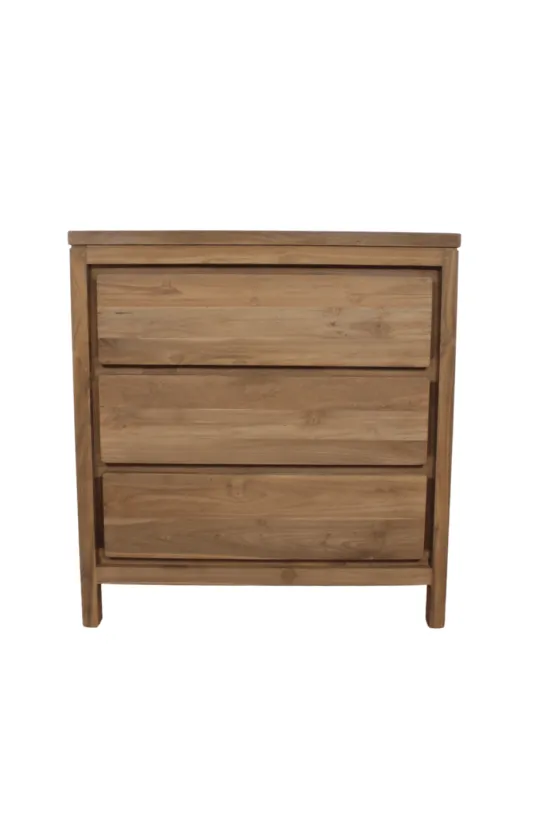 Teakhouten Ladekast 80x45x85h