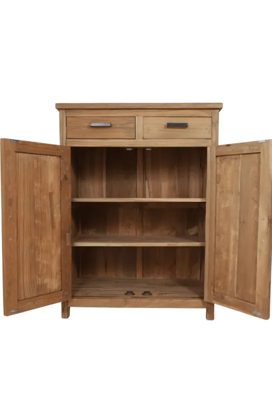 Teak Houten Meidenkast 90x47x120 cm