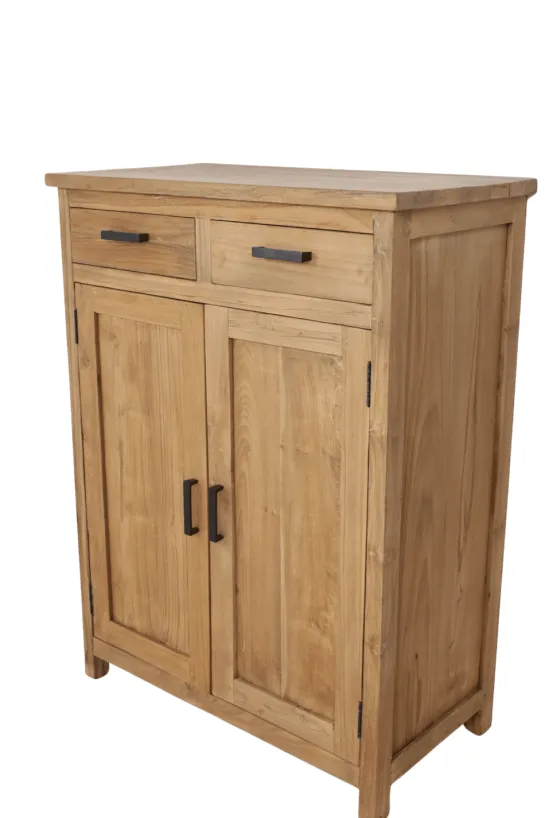 Teak Houten Meidenkast 90x47x120 cm
