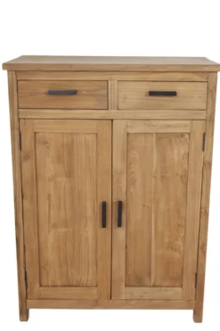 Teak Houten Meidenkast 90x47x120 cm