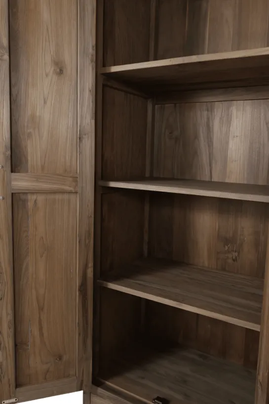 Teak houten opbergkast