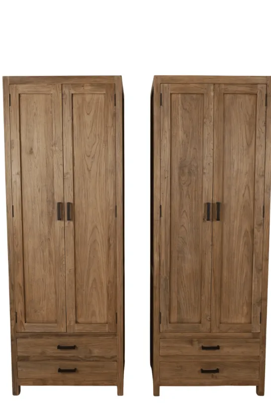 Teak houten opbergkast