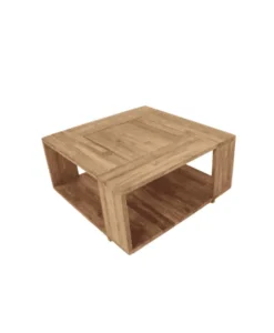 Teakhouten open salontafel