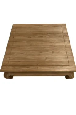 Teakhouten opiumtafel 120×120