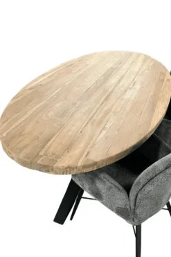 Teak houten ovale eettafel 220 cm