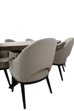 Teakhouten ovale eettafel 260 cm
