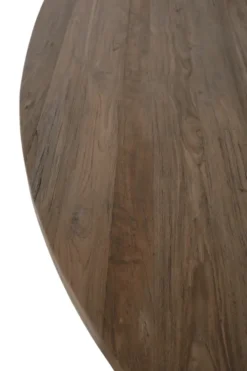 Teakhouten ovale eettafel 260 cm